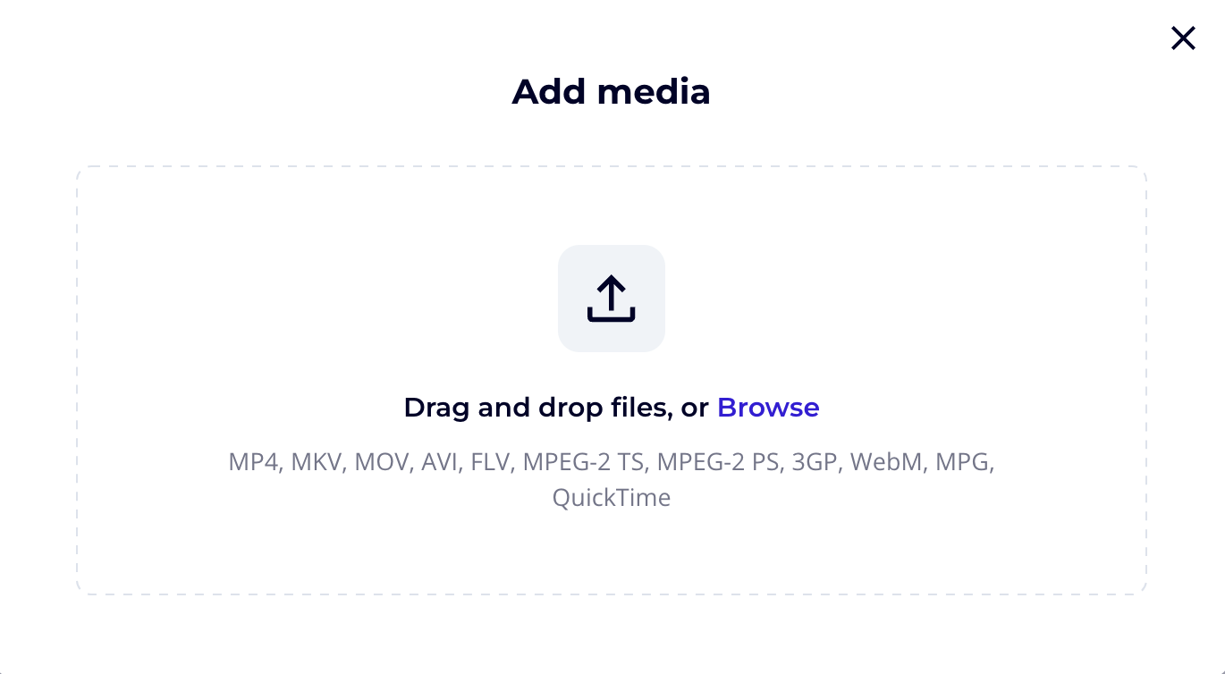 Add media