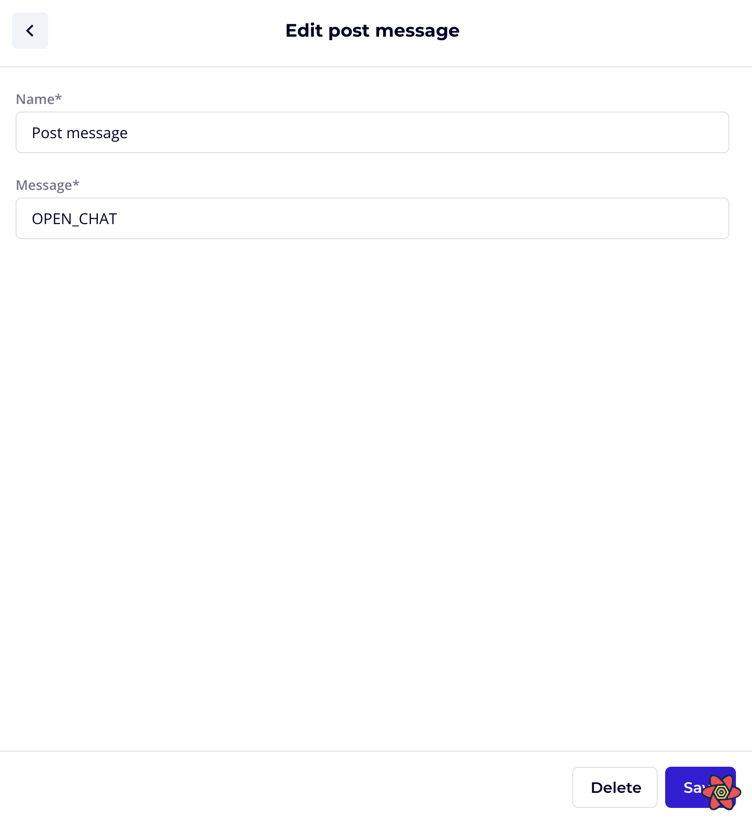 Edit Post Message