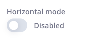 Horizontal Mode