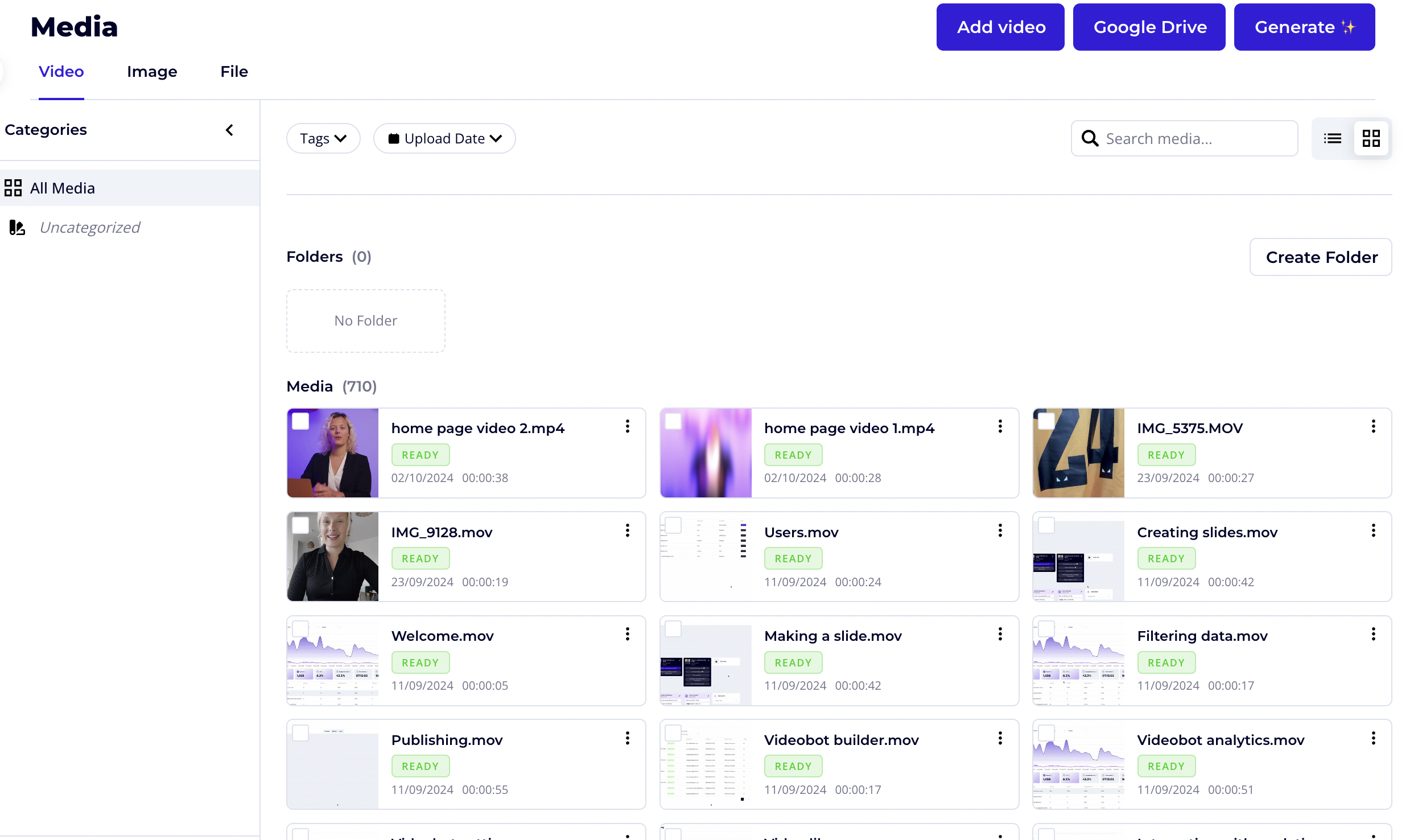 Media Library Overview