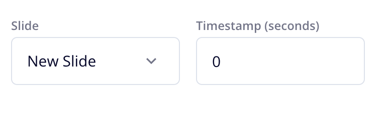 Slide Timestamp